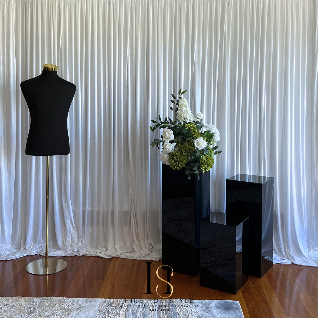 Grooms Bridal Home Backdrop Display