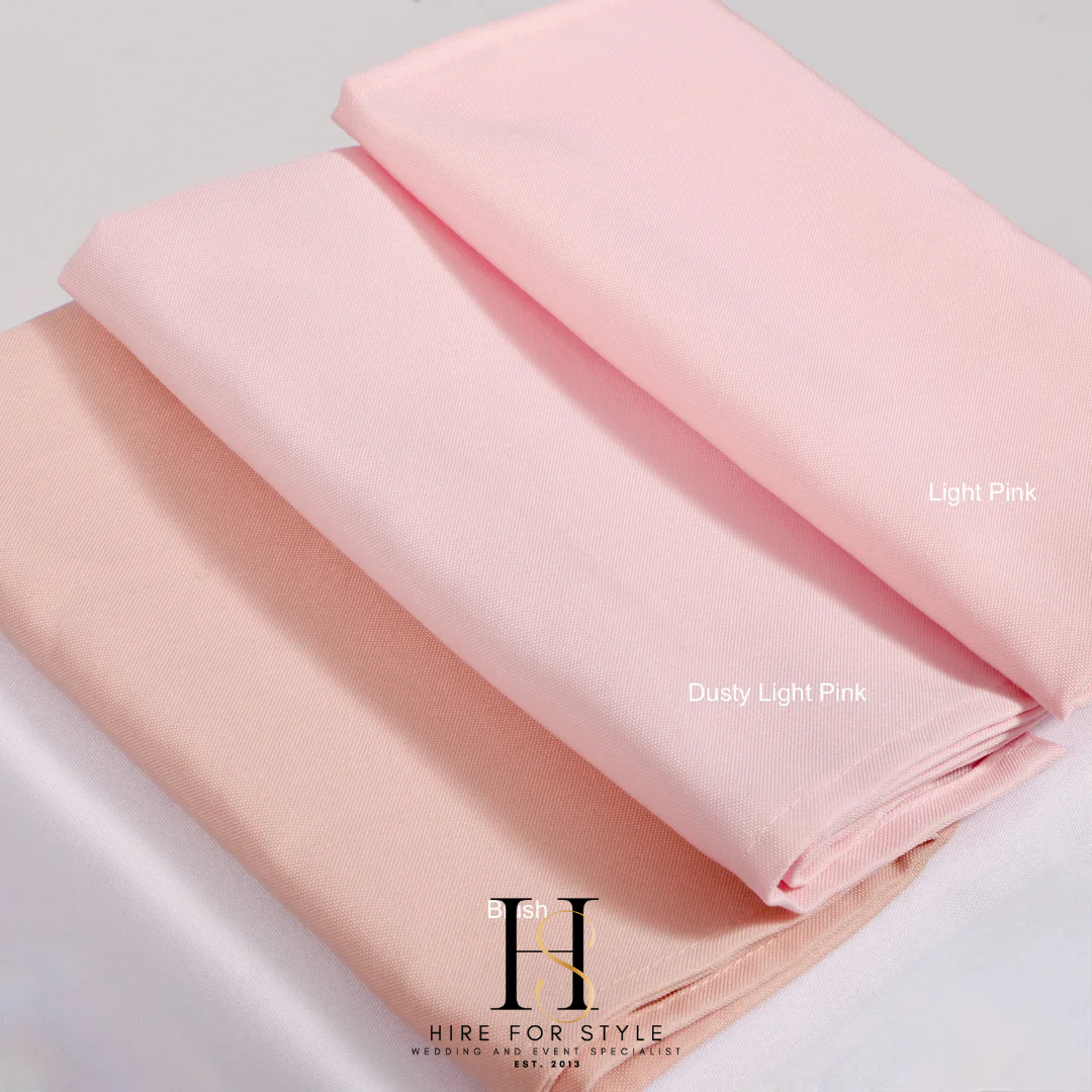 Dusty Light Pink Event Napkin