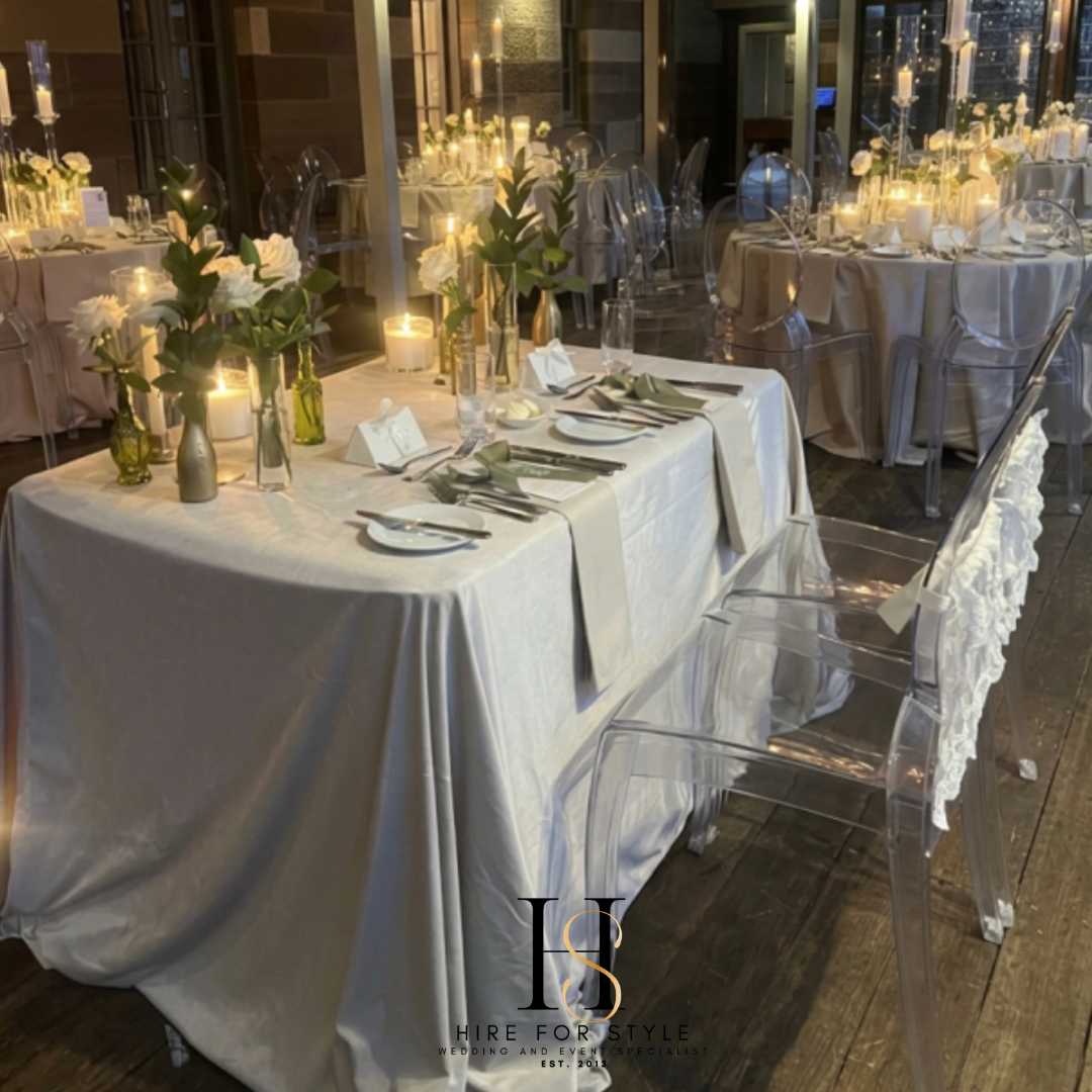 Elevated Candlelight & Fresh Floral Centerpiece