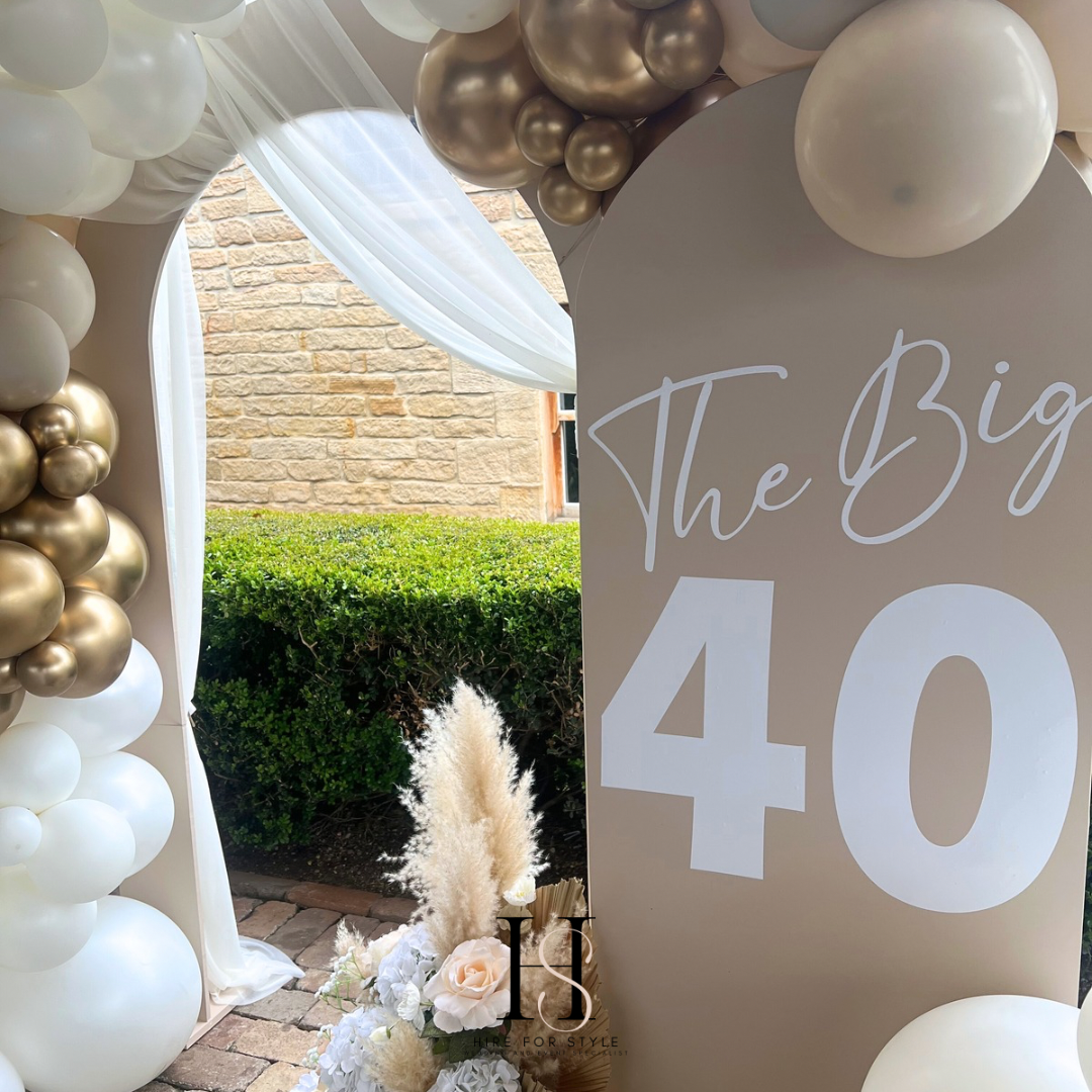 B103 The Big 40 Balloon Package