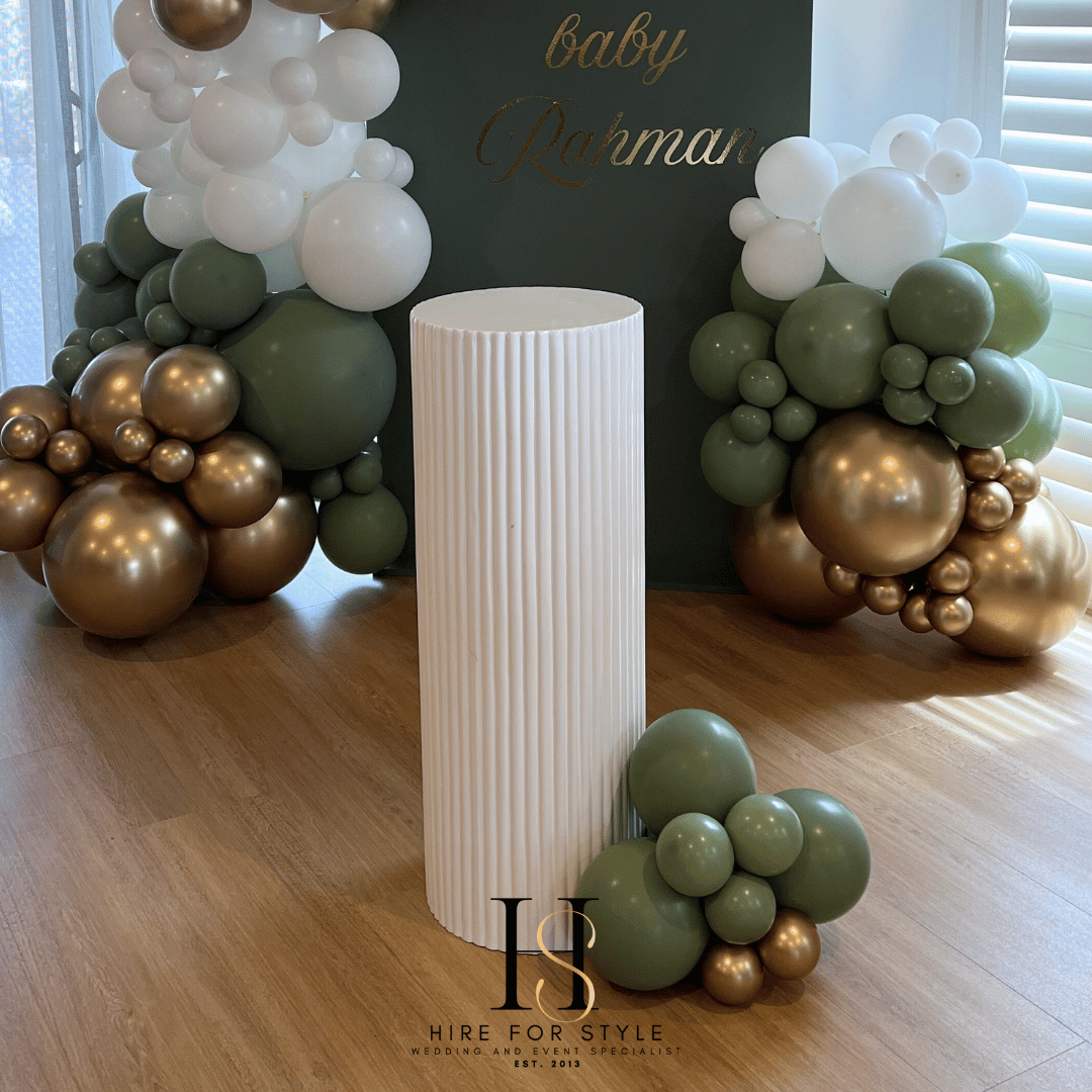 Eucalyptus Green Backdrop Balloon Package