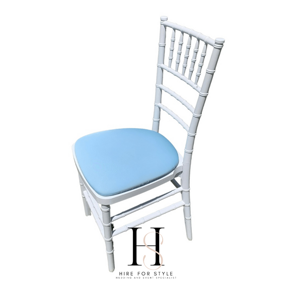 Tiffany Chair with Coloured Cushion HIRE