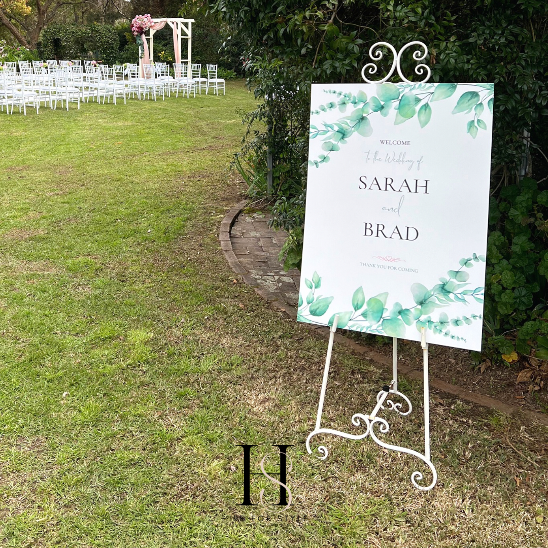 Wedding Welcome Sign A1 Size