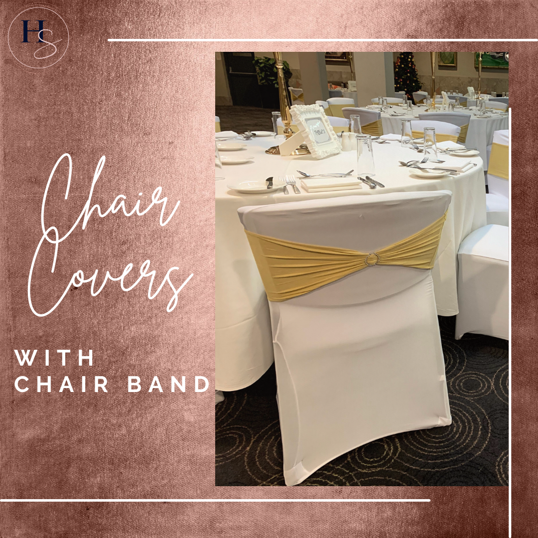 Chair Cover and Chair Band HIRE INSTALLED Hire For Style