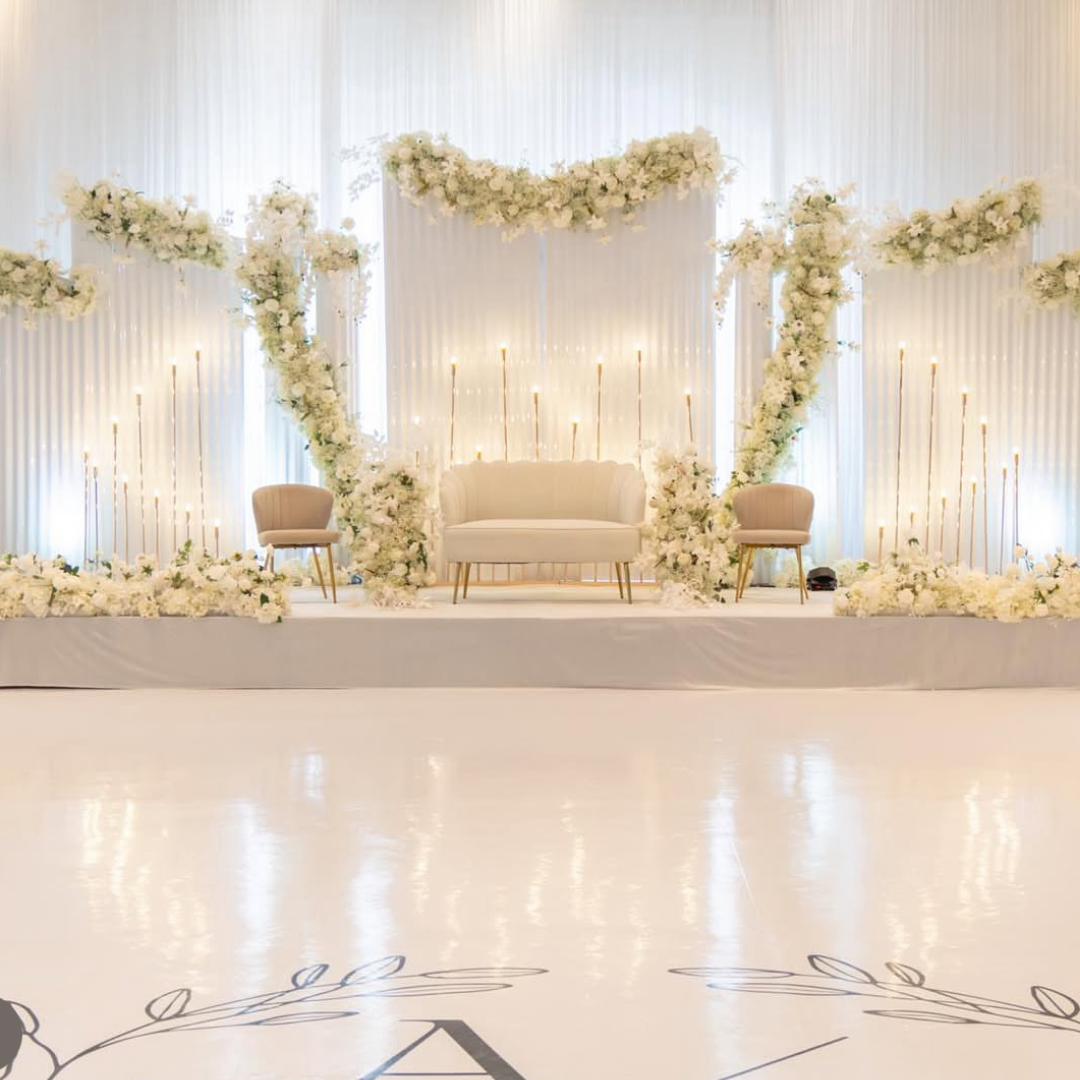 Grand Ripple Backdrop Bridal Package 002