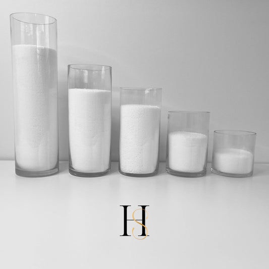 Candle Sand and Vase Hire