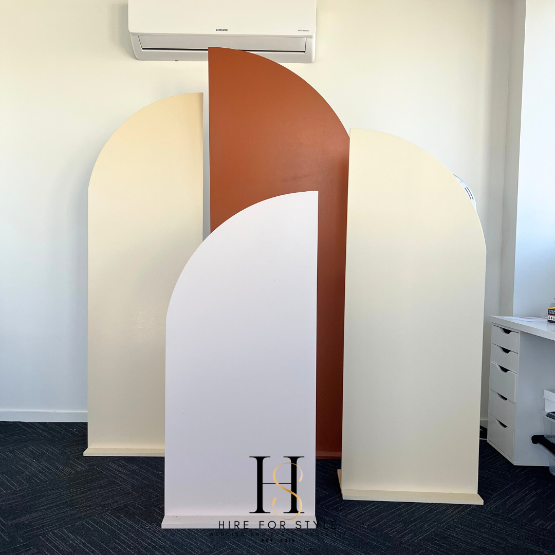 Sail Arch Backdrop Set (4) Hire