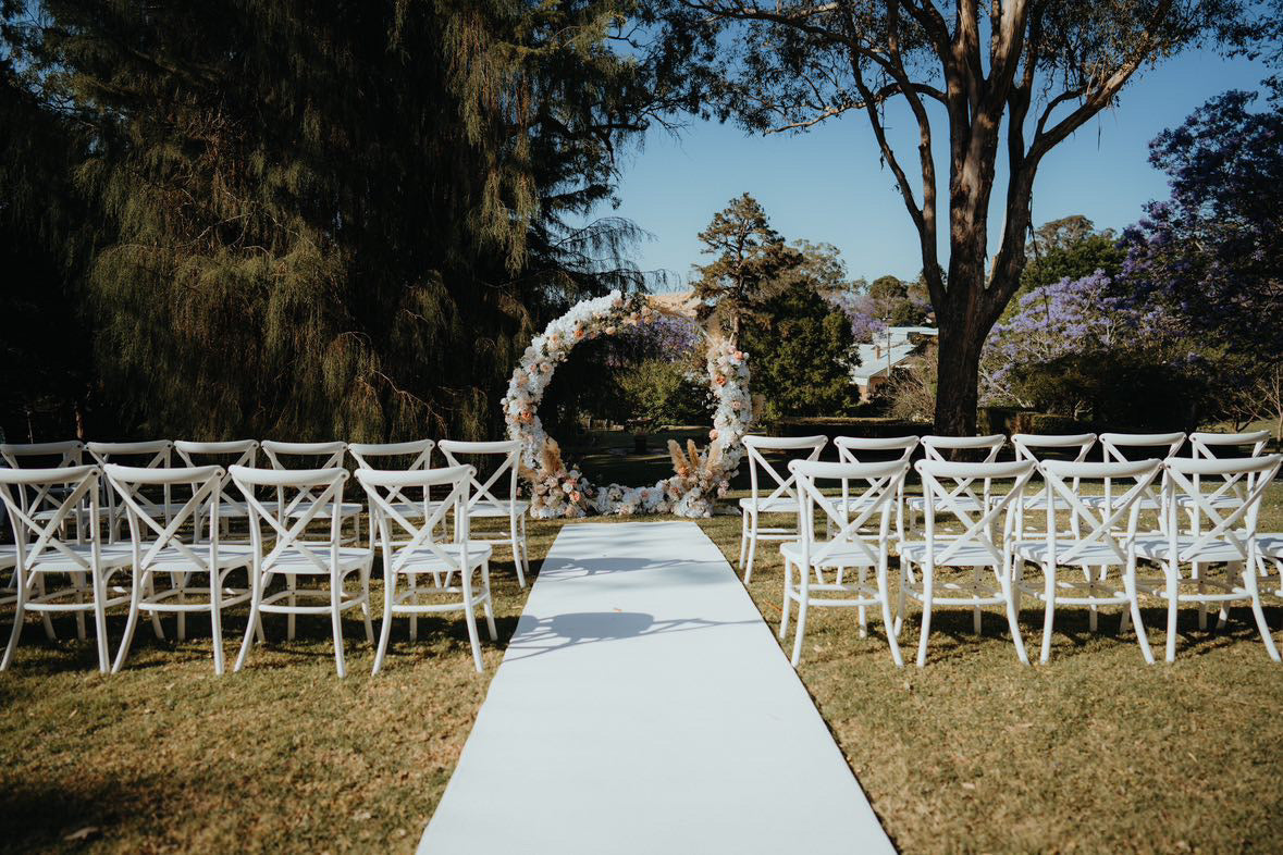 Ella Round Backdrop with the Macarthur Park Package