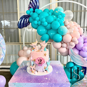 Mermaid Themed Balloon Garland Package