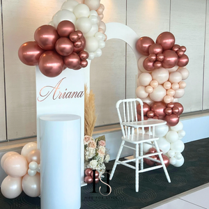 Vintage White High Chair, now available to HIRE