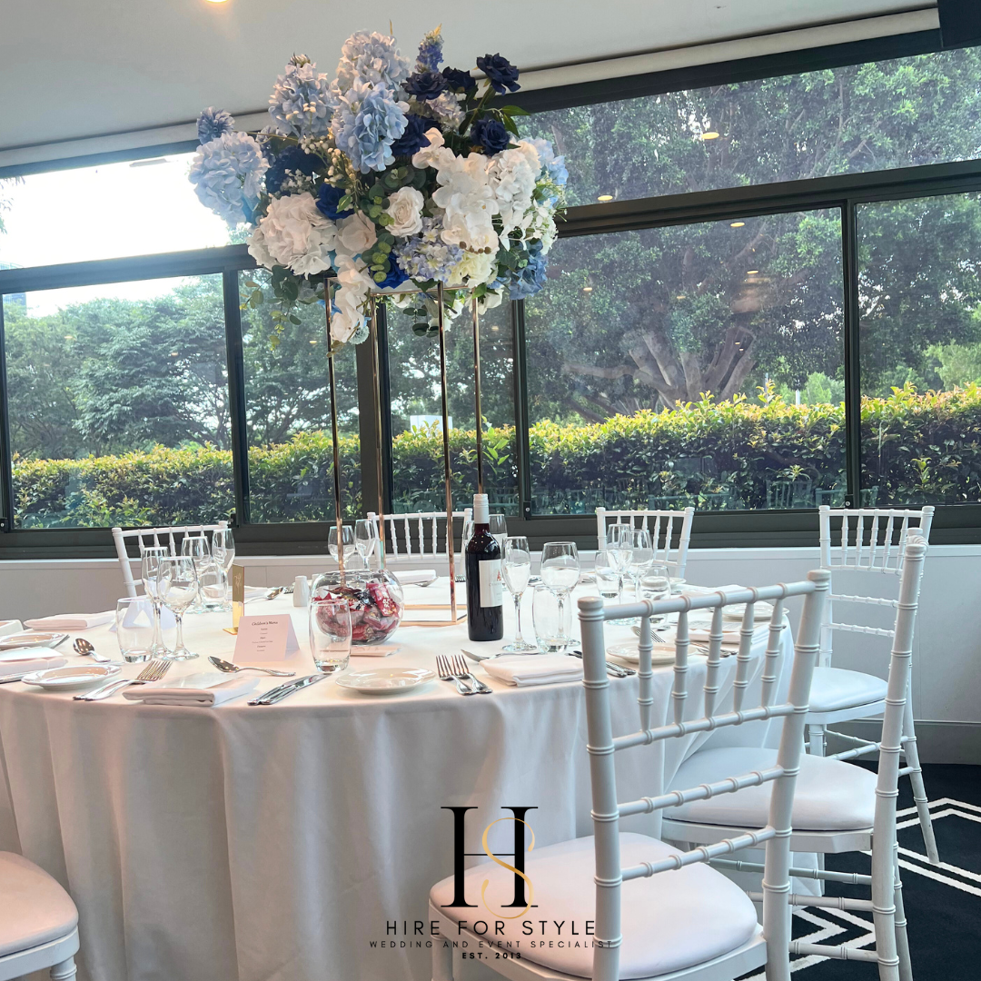 Large Faux Silk Flower arrangement with Stand