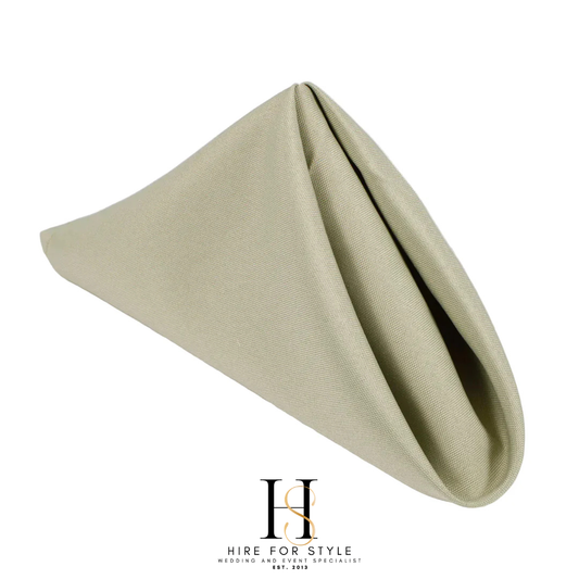 Sage Green Napkin Hire