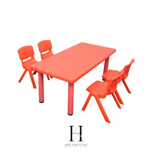 Children’s Red Table HIRE