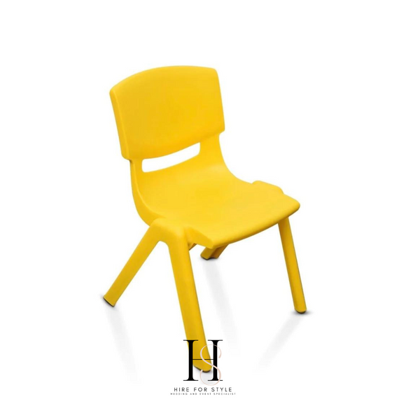 Yellow Children’s Chair HIRE