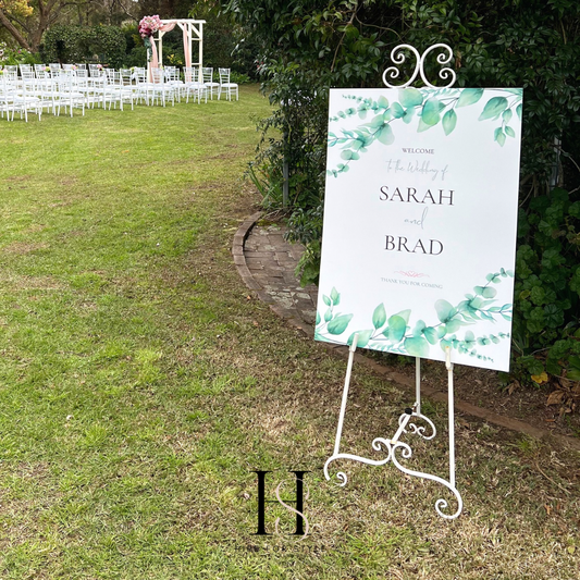 Wedding Welcome Sign A1 Size