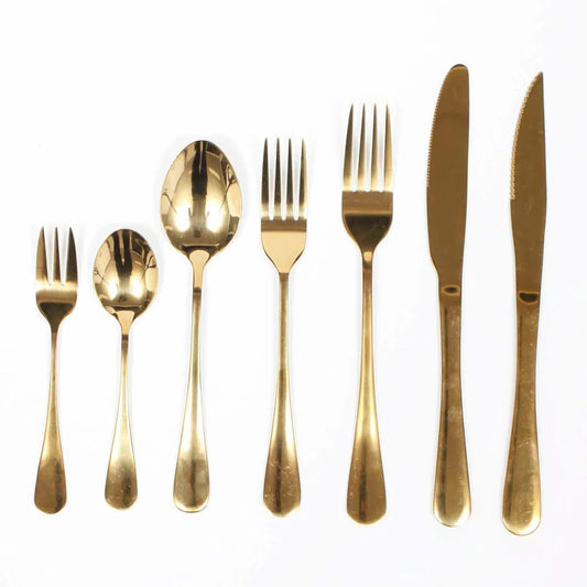 Gold Cutlery HIRE