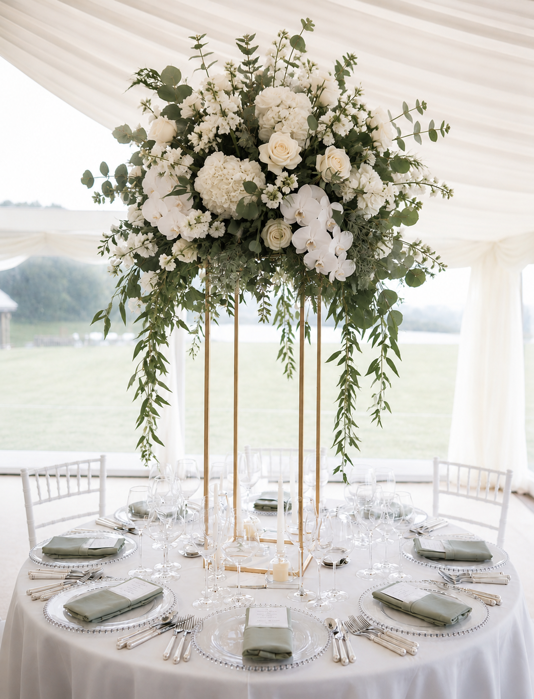 Tall Flower stand Floral Centrepiece