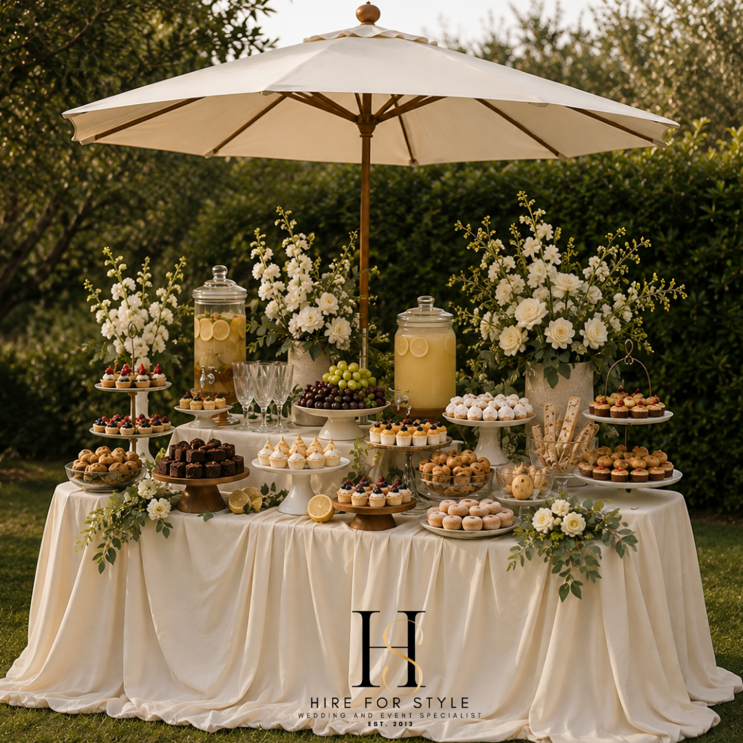 The Garden Dessert & Refreshment Package