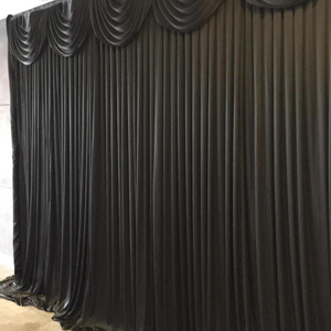 Black Event and Bridal Backdrop HIRE