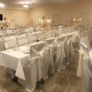 White Rectangle Tablecloth HIRE