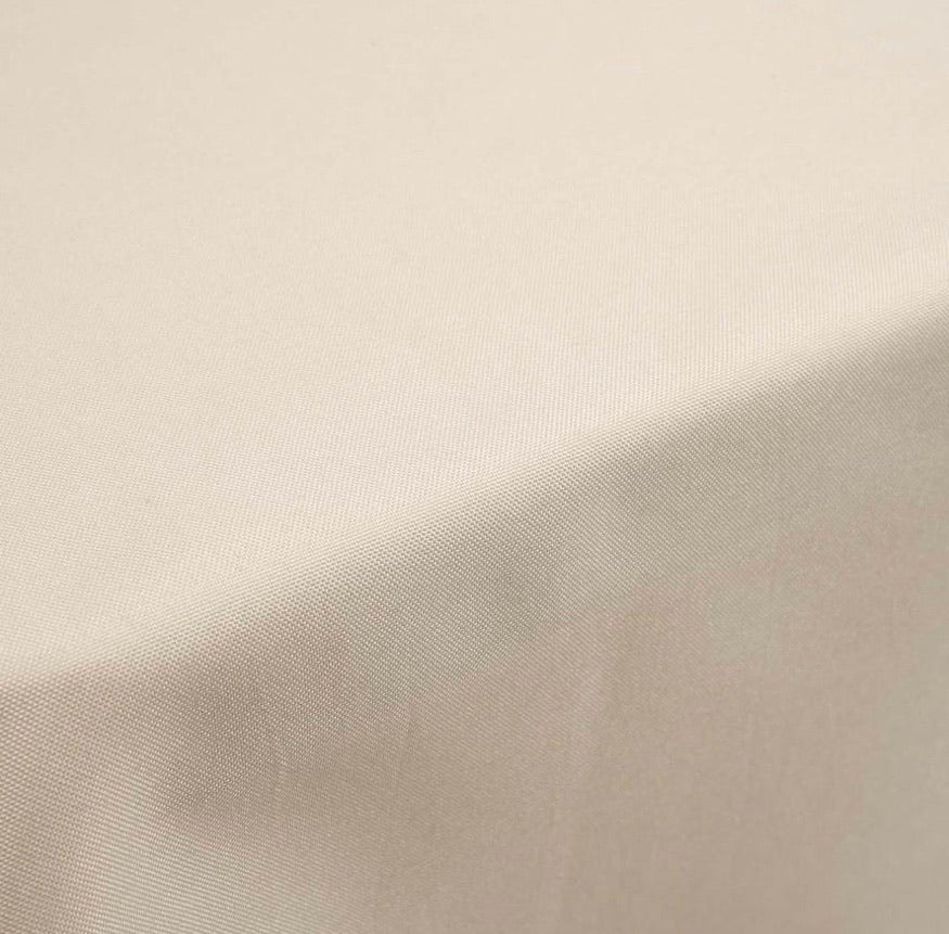 Almond Beige Nude Rectangle Tablecloth HIRE