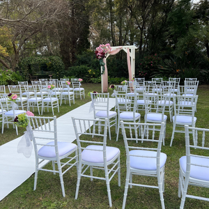 A102 Tiffany Chair Wedding Ceremony Package with Sign