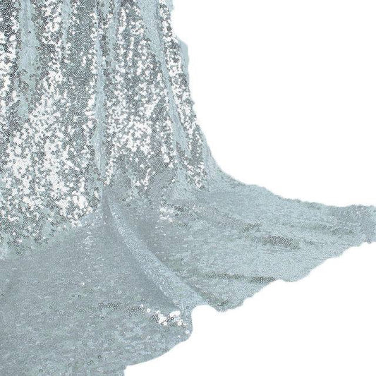 Silver Sequin Backdrop HIRE