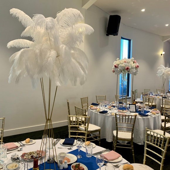 Tall Feather Centrepiece