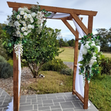 A102 Tiffany Chair Wedding Ceremony Package with Welcome Sign