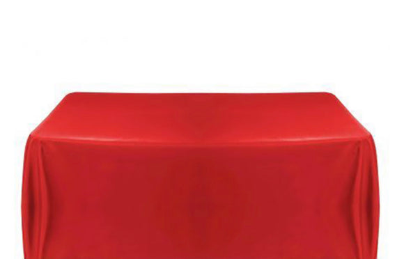 Large Red Rectangle Tablecloth HIRE