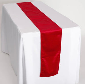 Red Velvet Table Runner HIRE