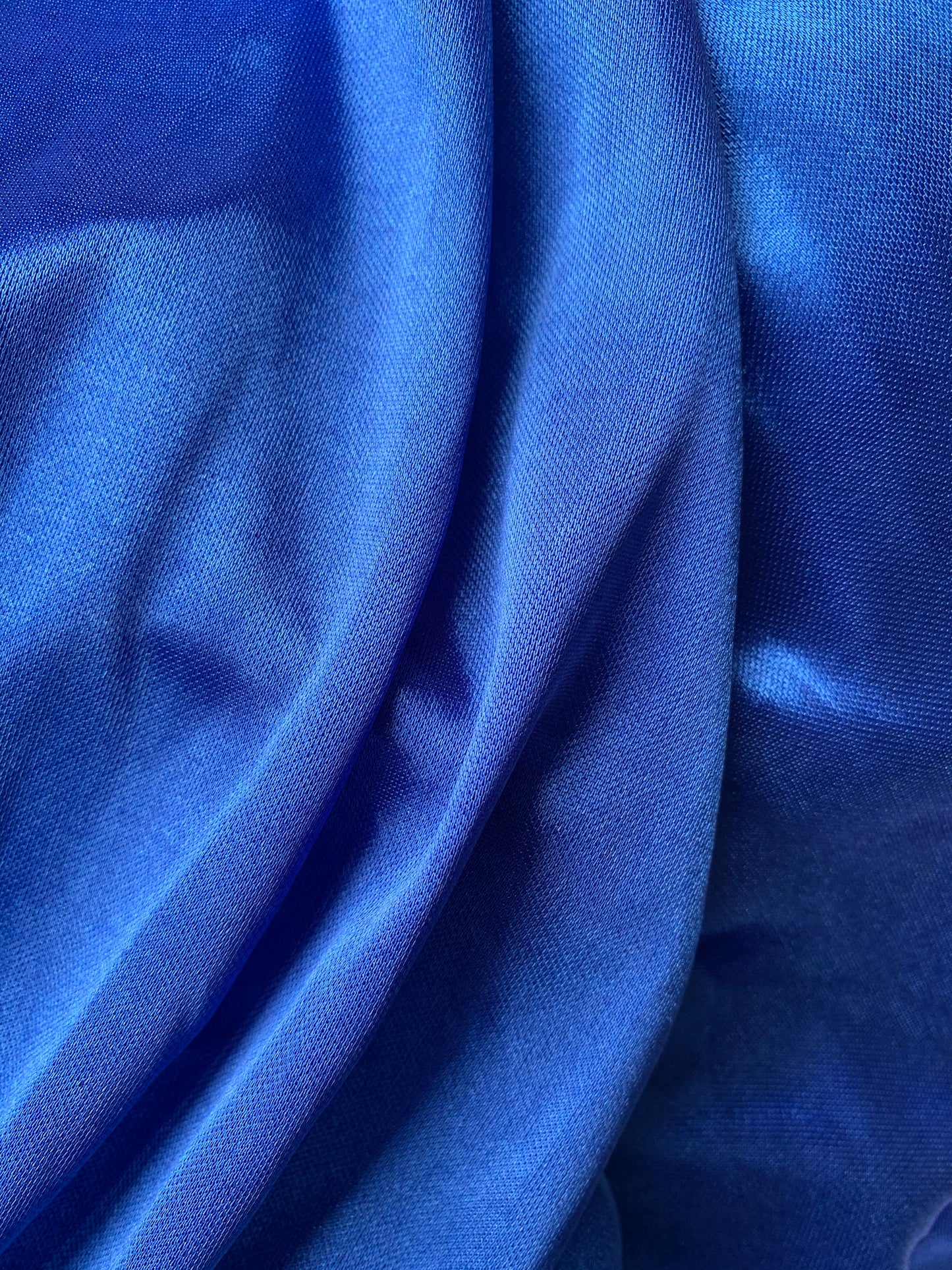 Royal Blue Satin Backdrop HIRE