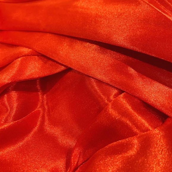 Stunning Red Satin Backdrop HIRE