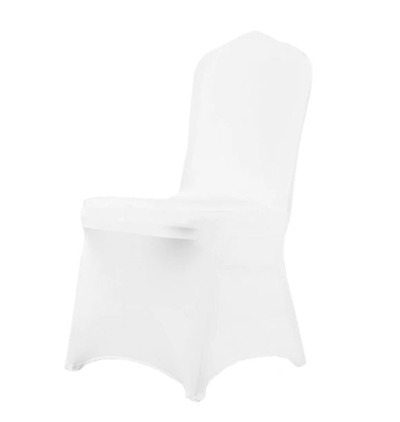 White Lycra Chair Cover DIY HIRE