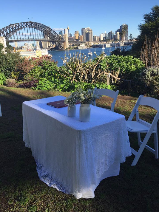 Wedding Signing Table Rectangle