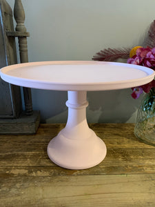 Large Pink Pedestal Cake Stand HIRE