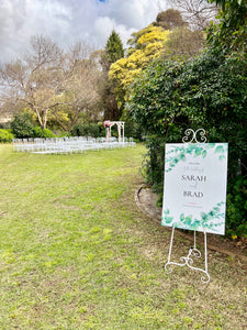 A102 Tiffany Chair Wedding Ceremony Package with Sign